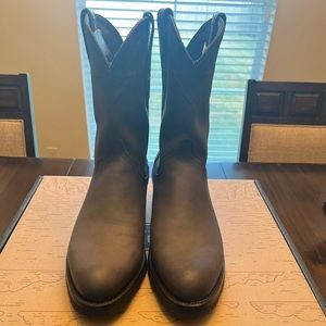 Men’s Leather Gray Boots New